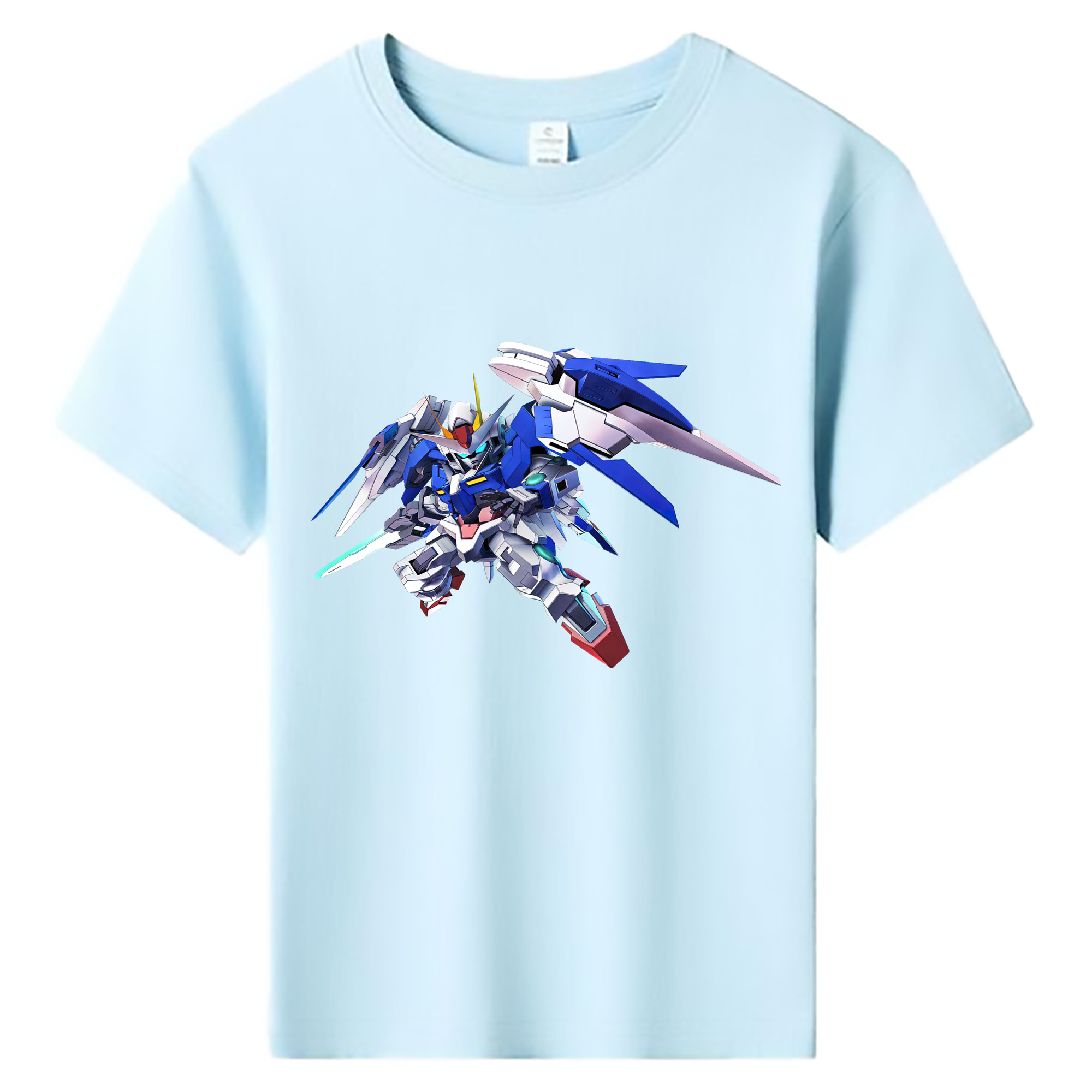 （画像用） 機動戦士ガンダム Mobile Suit Gundam 綿100％キッズTシャツ（フロントプリント）